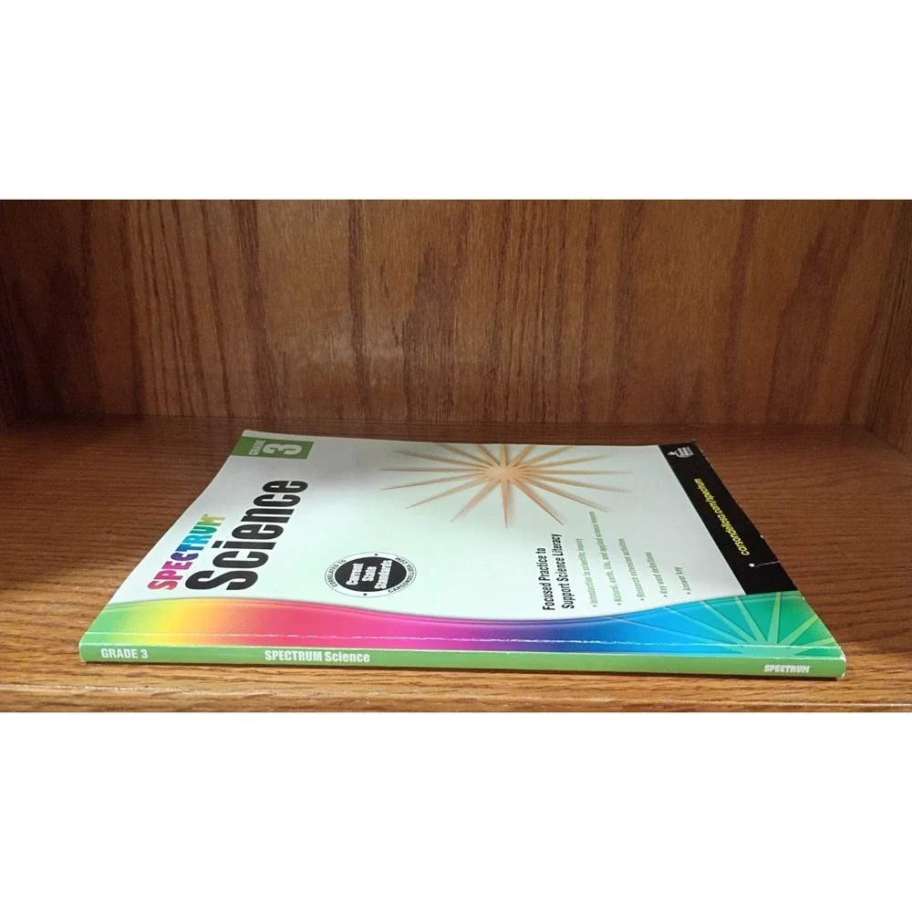 Spectrum 3rd Grade Science Workbooks, Ages 8 to 9, Grade 3 Science, Physical, Sp